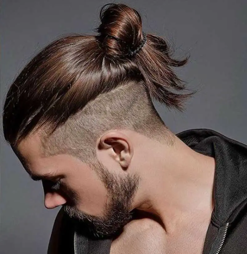 Nape Knot-Top 15 Man Bun Hairstyles for Trendsetting Men