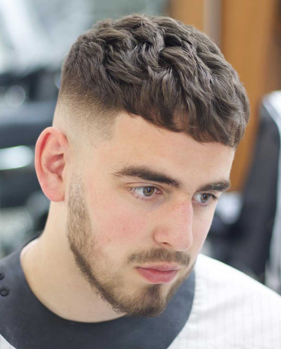 Mens Caesar Haircut