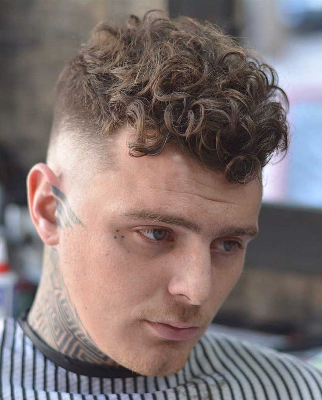 Curly Hair Fade