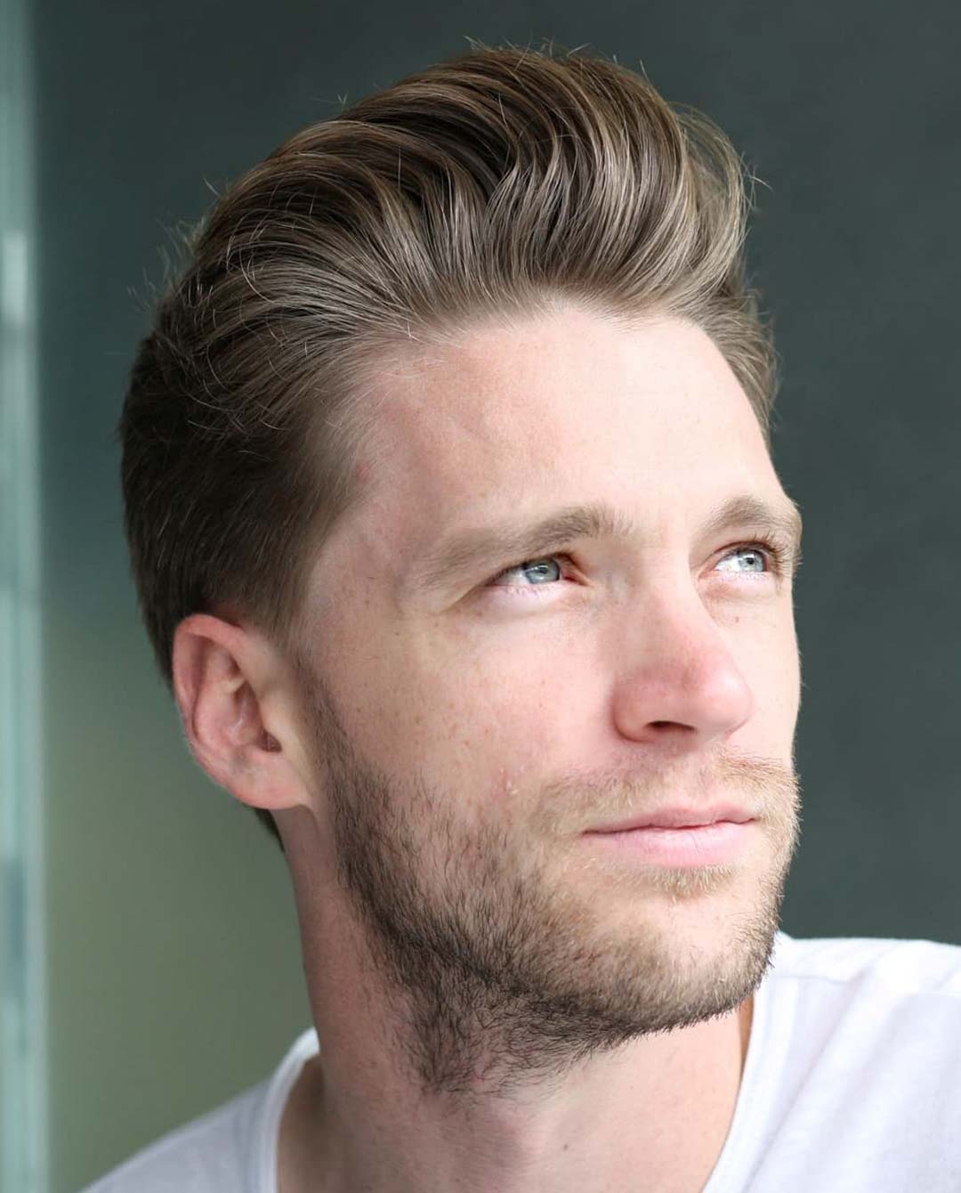 Medium-Length Haircut for Men