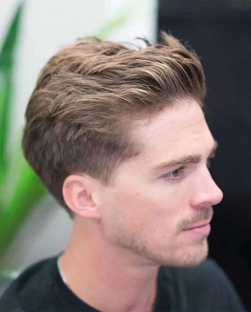 Sanctuary Blur Caesar-25+ Elegant Regular Haircuts For Men In 2023