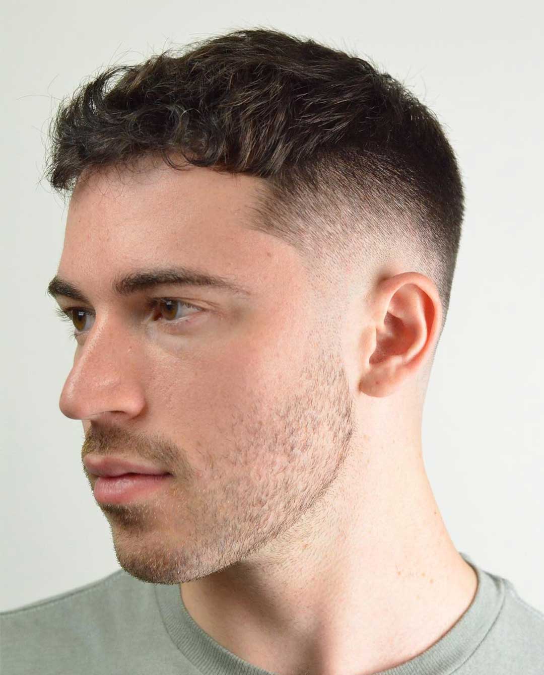 Crew Cut Wavy Top