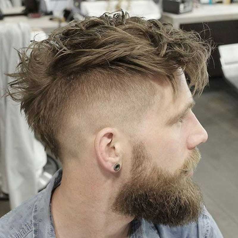 Mastering The Art Of The Faux Hawk Fade: A Trendy Style For The Modern Man