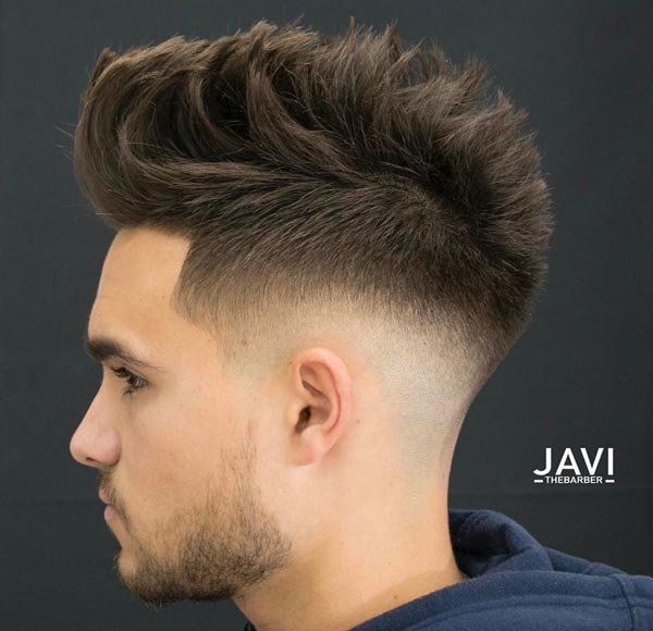 Mohawk with Low Skin Fade haircut