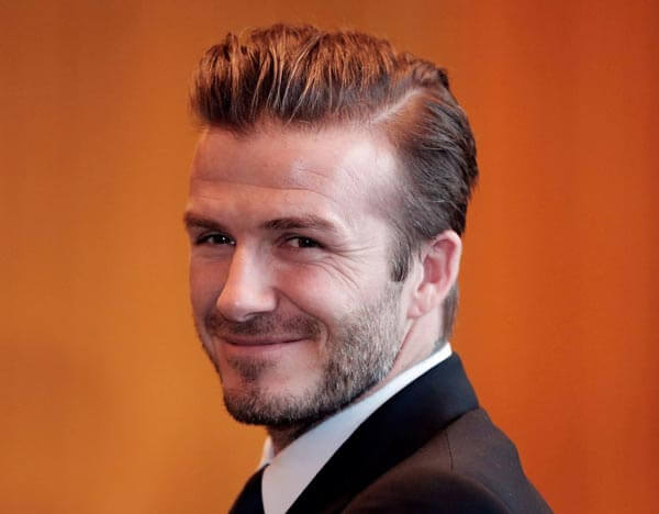 David Beckham Shows Off Newly-Dyed Buzz Cut One Week After Victoria  Beckham's SS19 Show