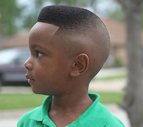 Faux Hawk Afro - Toddler Boy Haircut