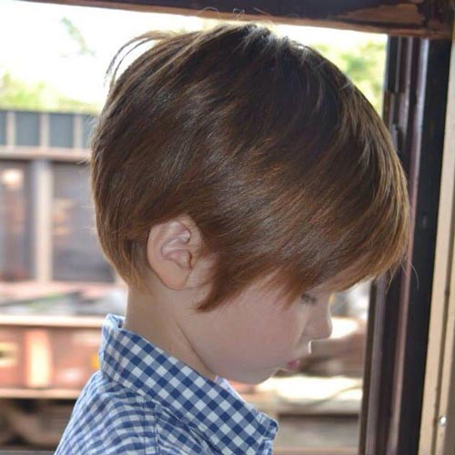 Smooth Textured Choppy Hairstyle - Toddler Boy Haircut