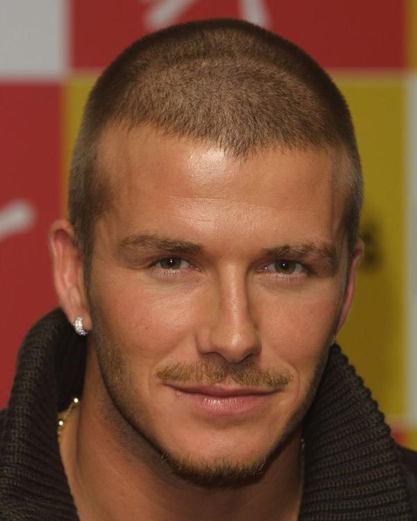 David Beckham hair