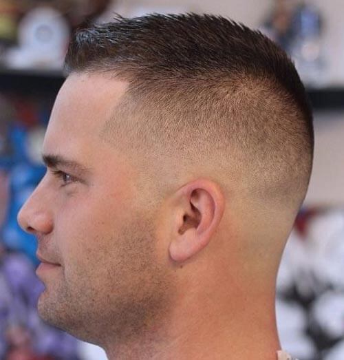 Military Style Buzz Cut