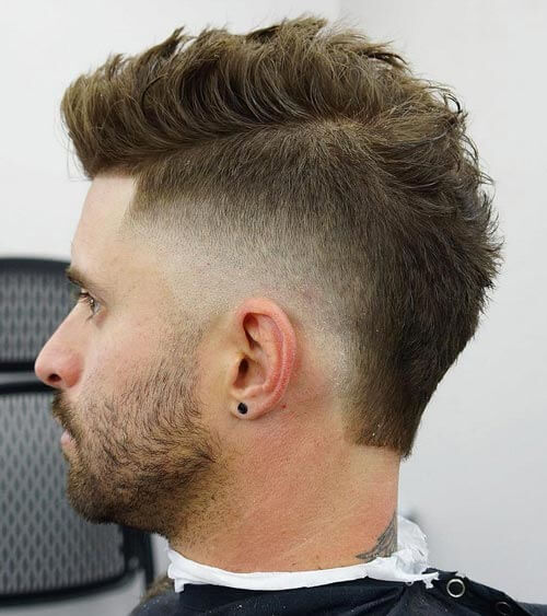 Tapered Cut With Side Part