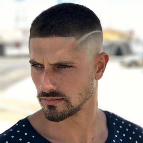 Side Cleared with Part-45 Crew Cut Haircut Ideas – Clean & Practical Style