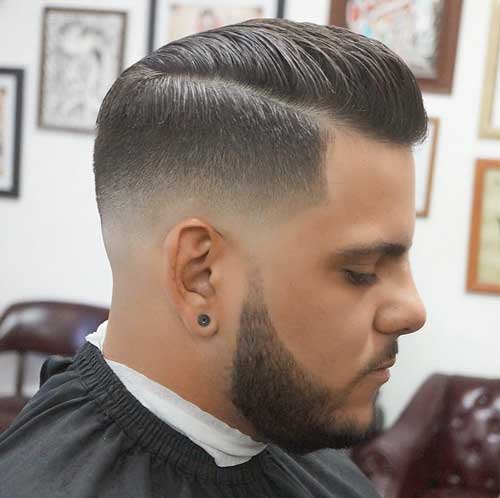 Low Skin Fade Comb Over