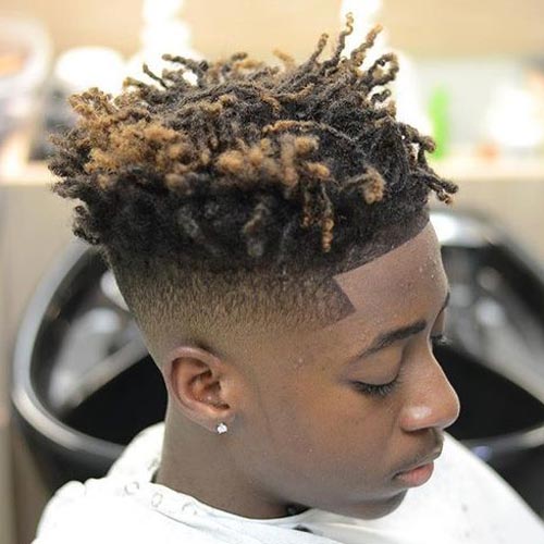 High Top Temple Fade