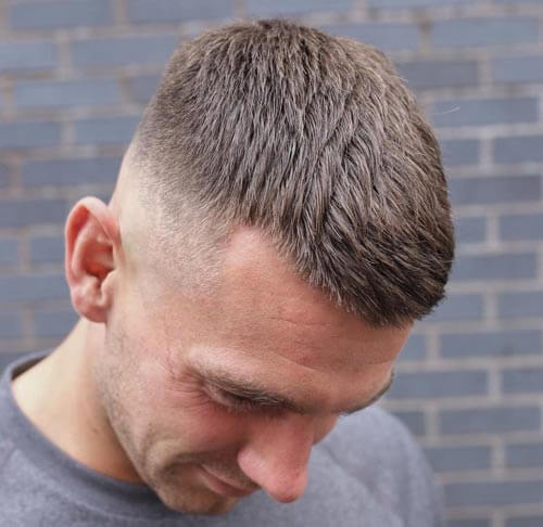 Textured and Spiky Crew Cut