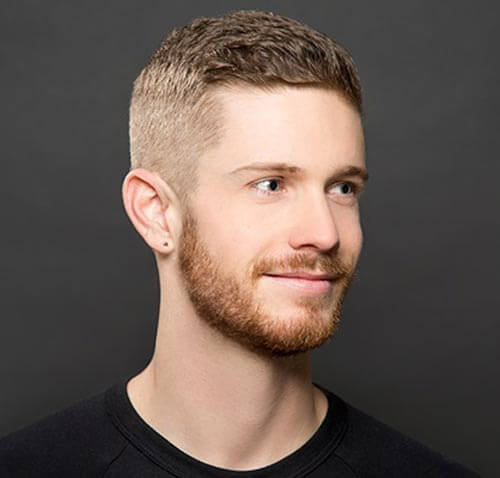 Caesar Team Cut Blur-24+ Crew Cut Fade Haircuts – Classic & Neat Look For Men