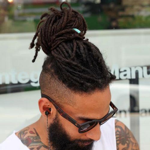 Dread Fade Top Knot