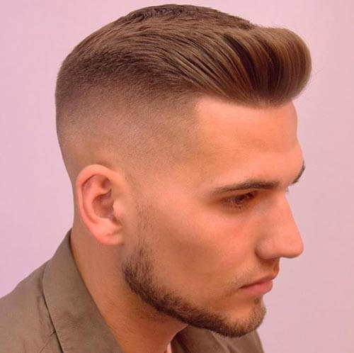 Pompadour with Undercut