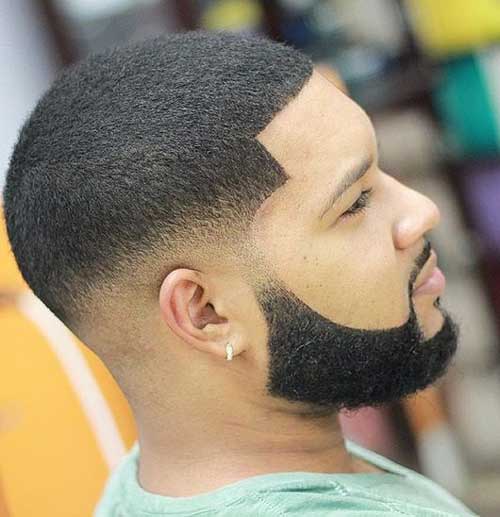 Temple Fade Caesar Haircut