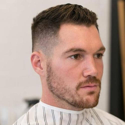 24+ Crew Cut Fade Haircuts - Classic & Neat Look For Men