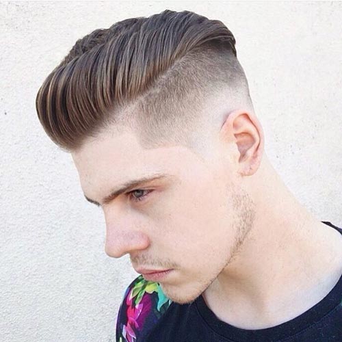 Skin Fade Pompadour 