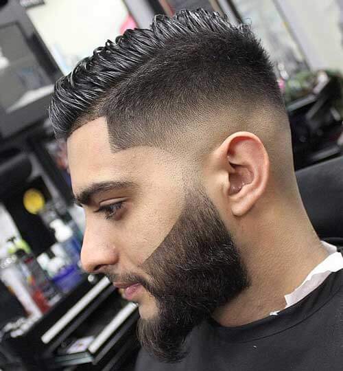 skin fade quiff