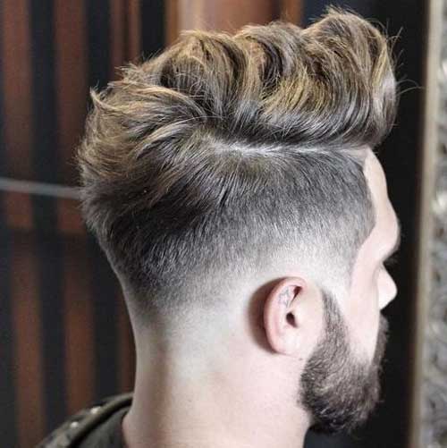 Low Bald Fade Quiff