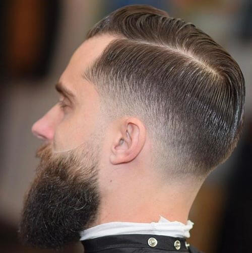 Low Drop Fade Haircut Black - Mid Drop Fade Black