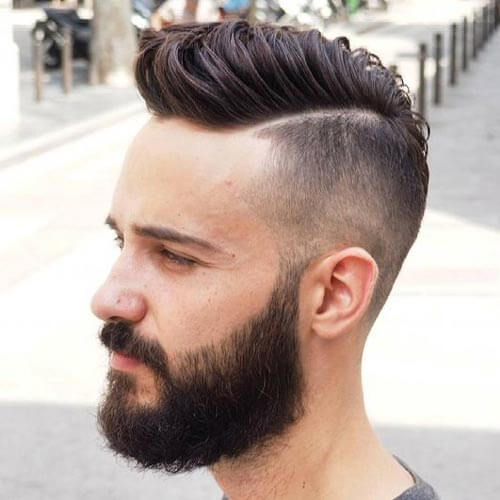 Layered Mohawk Pompadour 