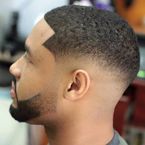 Crew Cut with Wavy Top