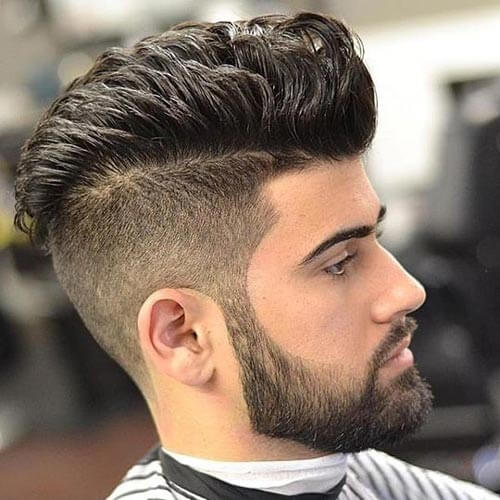 Layered Faux Hawk with Pomp