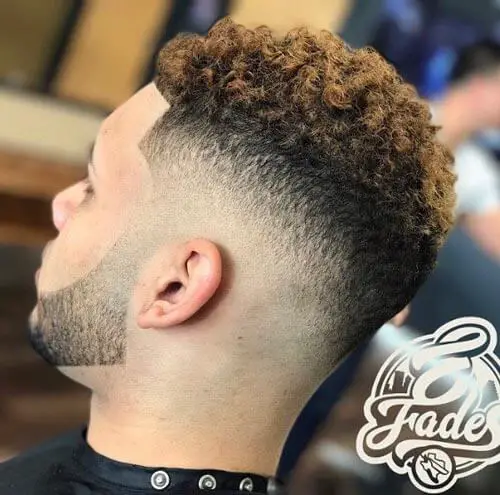 Drop Fade with Curls
