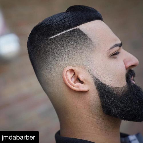 fade blade haircut