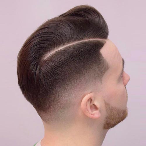 Neat Comb Over Fade