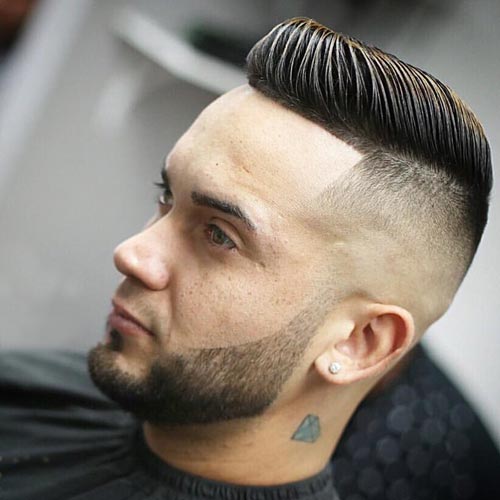 Elegant Fohawk with Fade