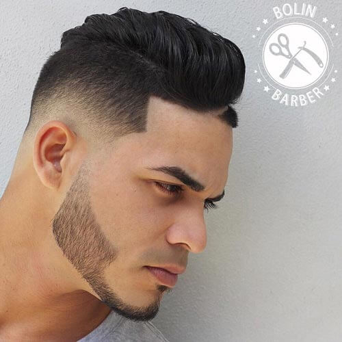 Modern Quiff with Low Temp fade