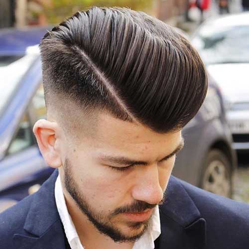 Hard Parted Pompadour