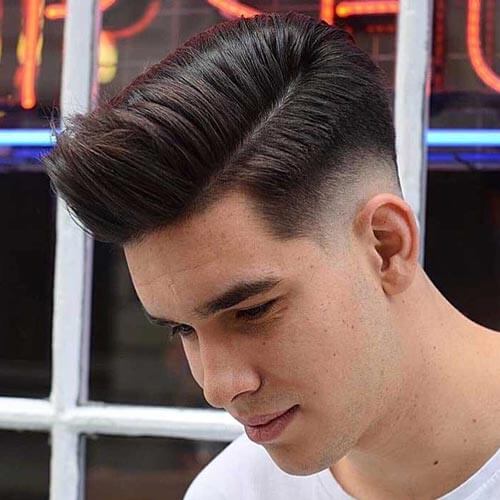 Low Dimness Quiff- 40 Low Fade Haircut Ideas For Stylish Men – Practical & Attractive Styles