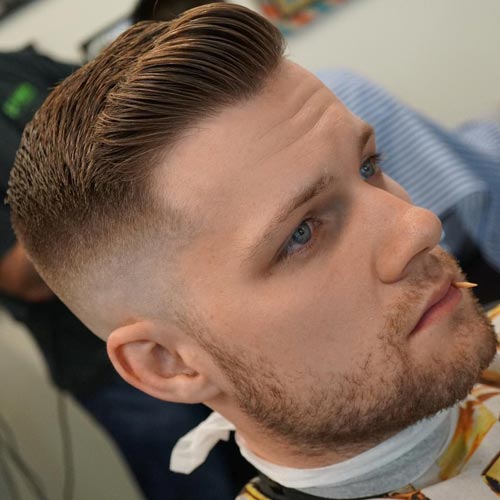 High and Tight Brushed Up Undercut