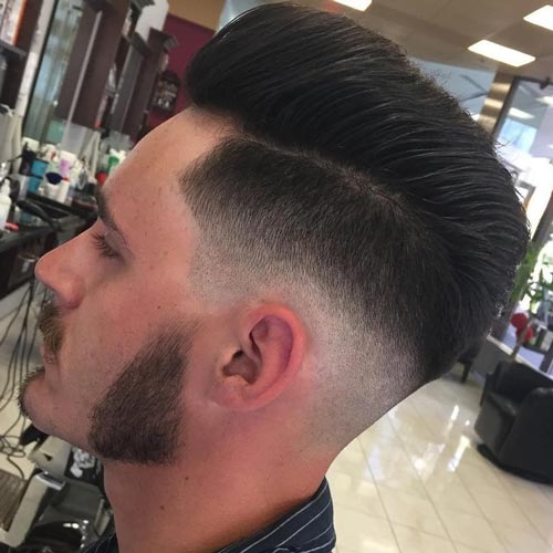 Low Skin Fade Comb Over