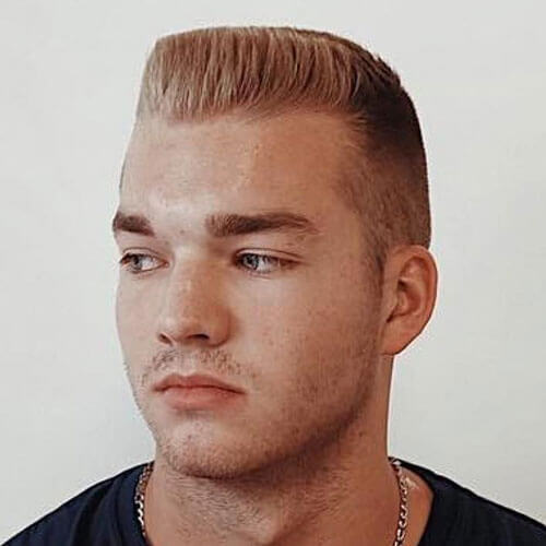 Military Flat Top with Highlights