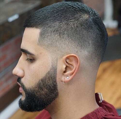 High Top Buzz Cut - Men's Short Hairstyles