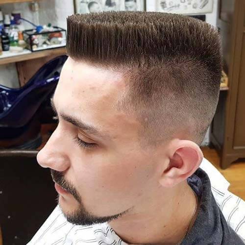 Solid & Neat Flat Top with Undercut