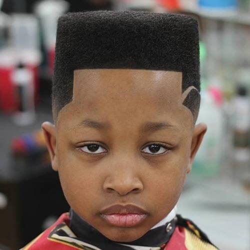 Curvy Flat Top with Razor Line