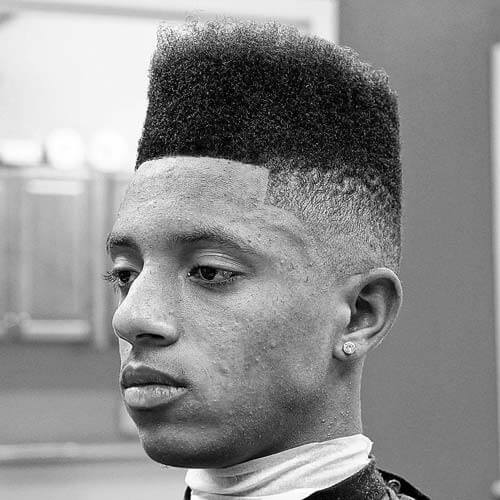 Dramatic Angled Flat Top