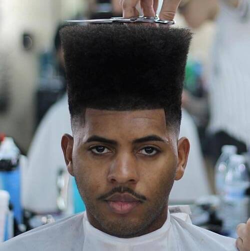 High Flat Top with Light Fade