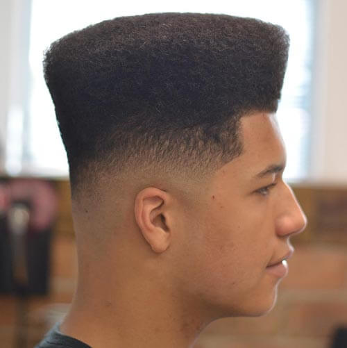 Wide High Top with Natural Curl