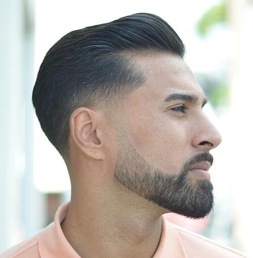 Pompadour With Taper Fade - Men's Short Hairstyles