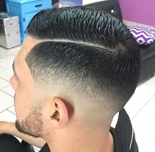 Comb Over - Men's Short Haircut 