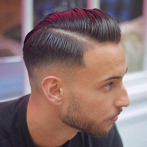Razor Low Fade and Deep Part