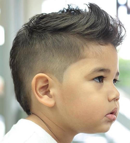Cute Little Boy Haircuts - Brushed Up Mohawk
